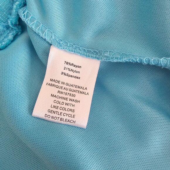 LOT 2 Women's Skorts (Skorts) Jenna Rose PM S.C. & Co. 8 Coral Turquoise Sports - Picture 6 of 7